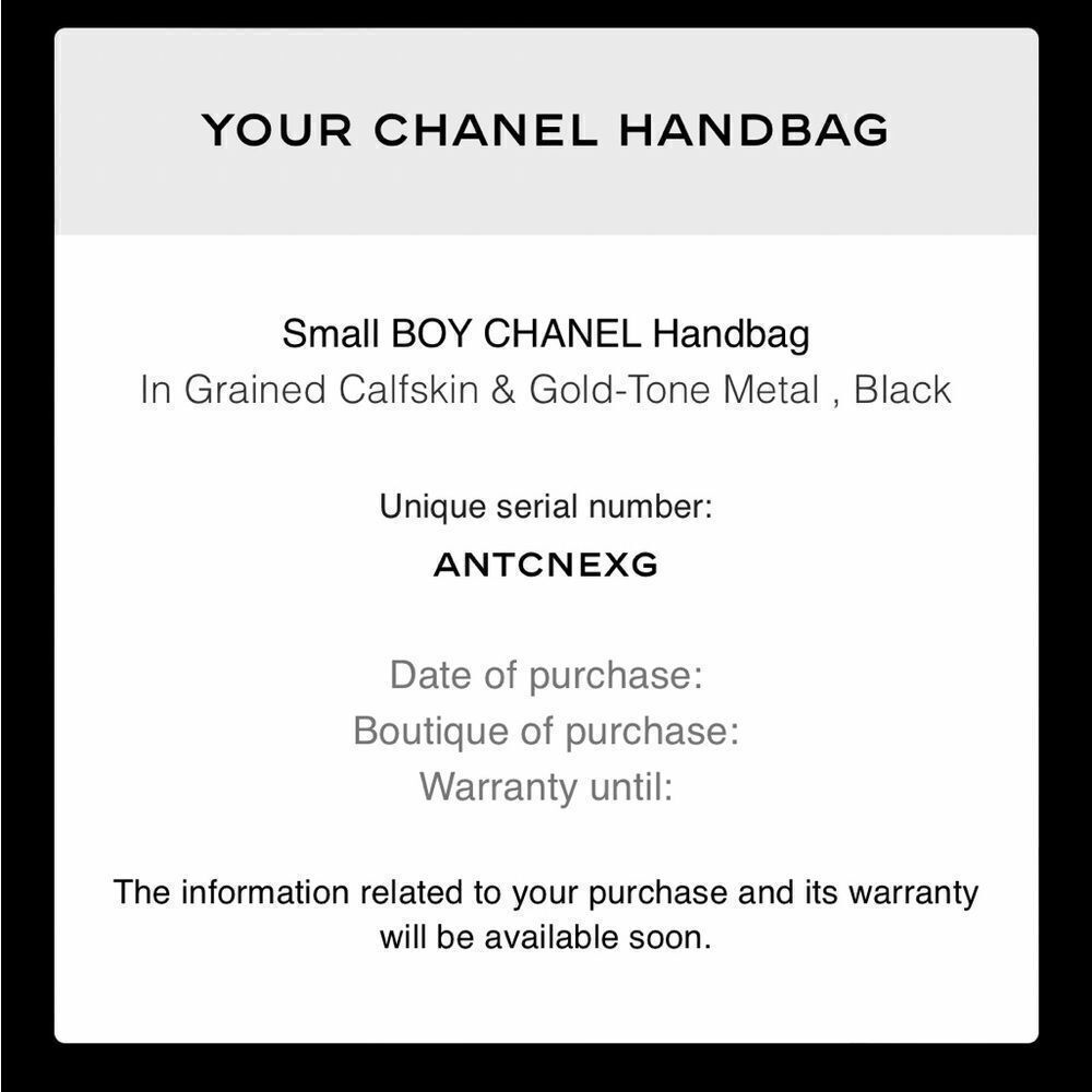 CHANEL black small boy bag - Picture 16 of 17